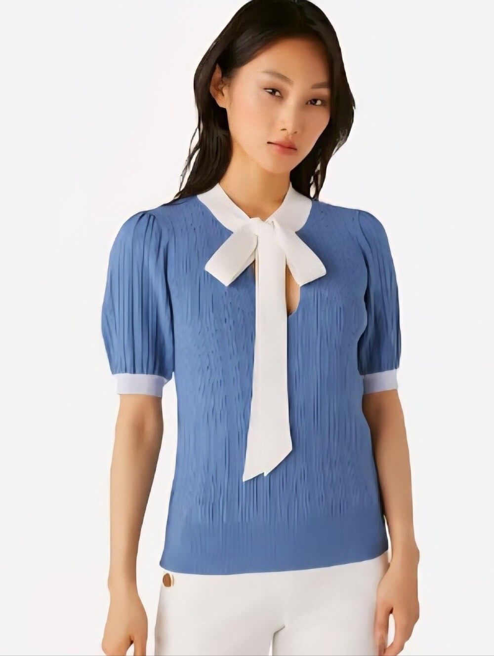 Kate Spade Short Sleeved Sweater Size L - Picture 3 of 3